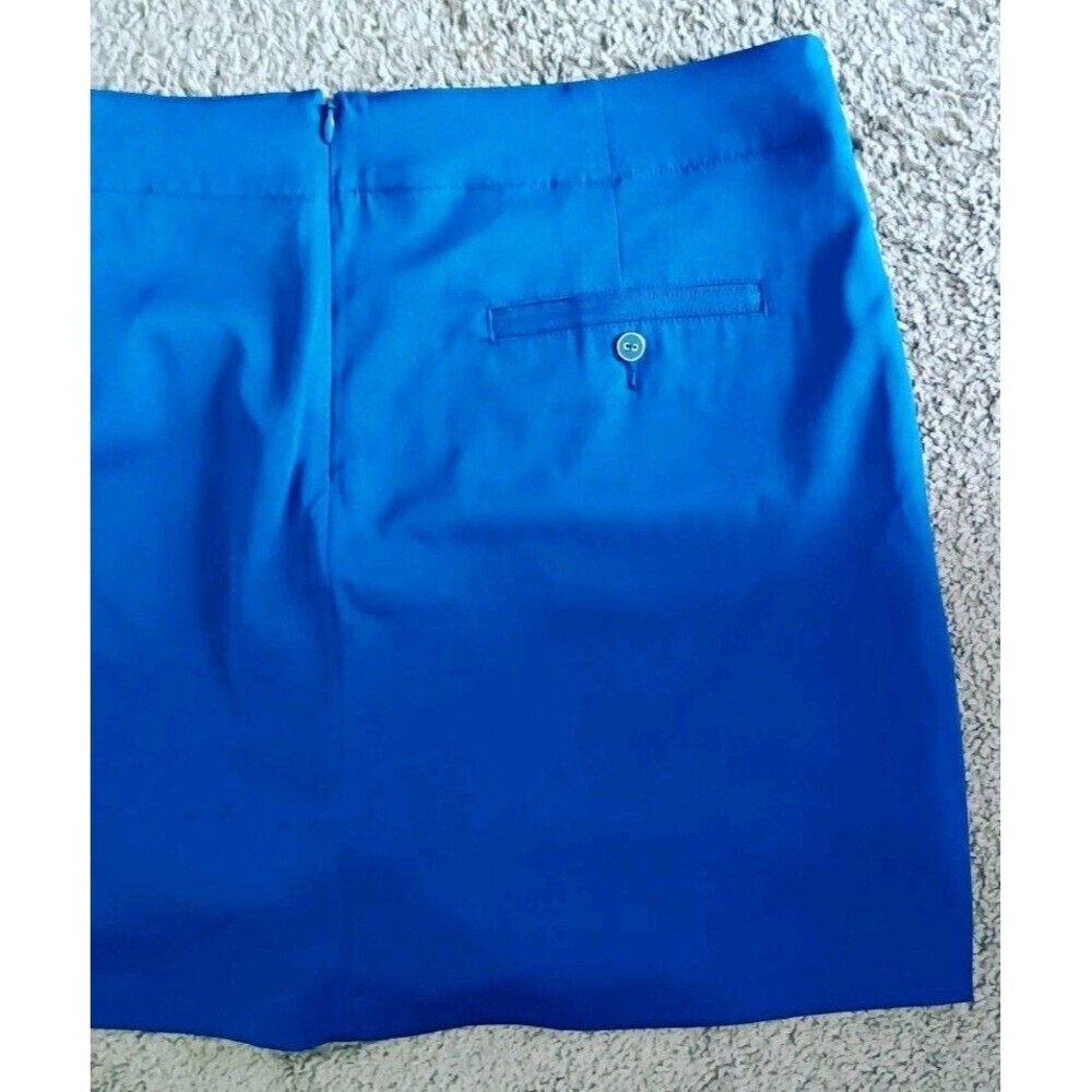 Lady Hagen Pickleball Tennis Golf Skirt Skort Size 12 Navy Blue Zipper Sporty - Picture 7 of 7
